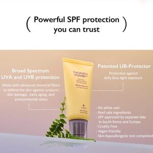 HARUHARU WONDER BLACK RICE MOISTURE AIRY FIT DAILY SUNSCREEN - BRAND NEW in box!